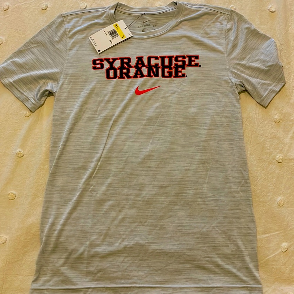 Brand New Nike Syracuse Gray Dri Fit TShirt